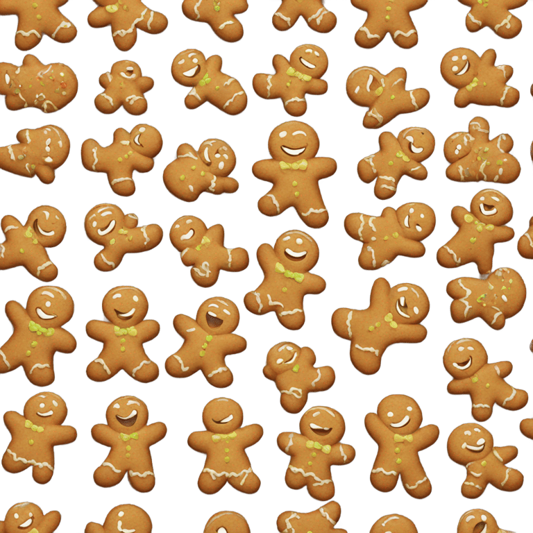 絵文字：Ginger bread man