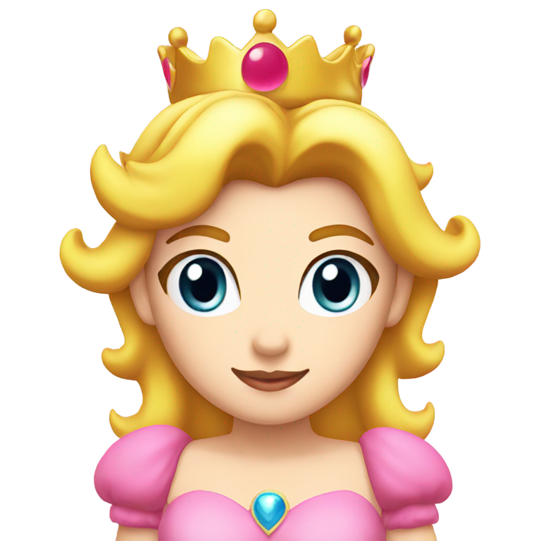 genmoji : Princesse Peach