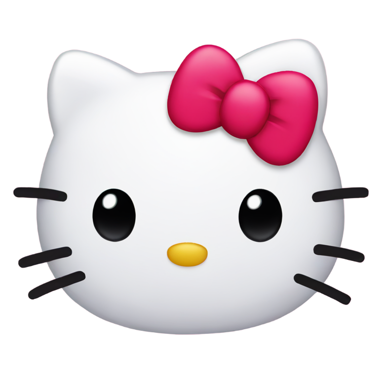 genmoji：凯蒂猫头像