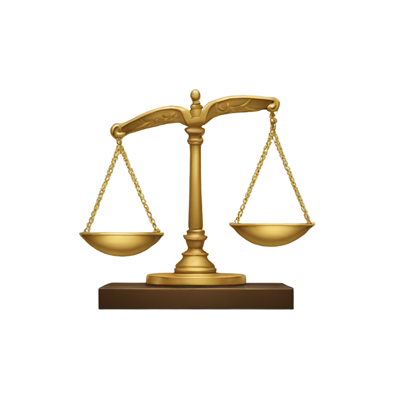 絵文字：scales of justice