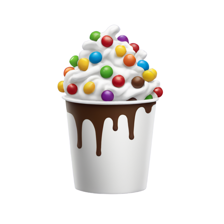 絵文字：マックフルーリー M&M's
