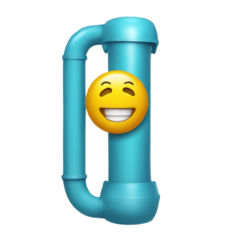 genmoji：笑脸抱着泳圈