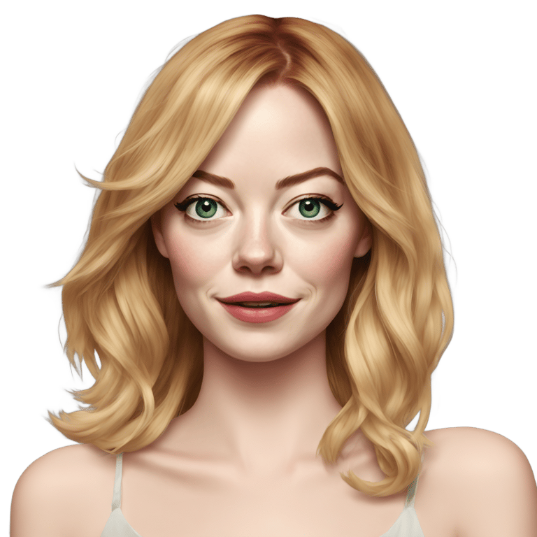 genmoji: emma stone intoxicated