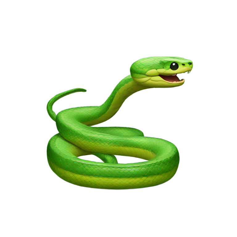 genmoji：腹肌蛇