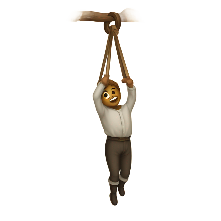 genmoji：1800年代的绞刑人