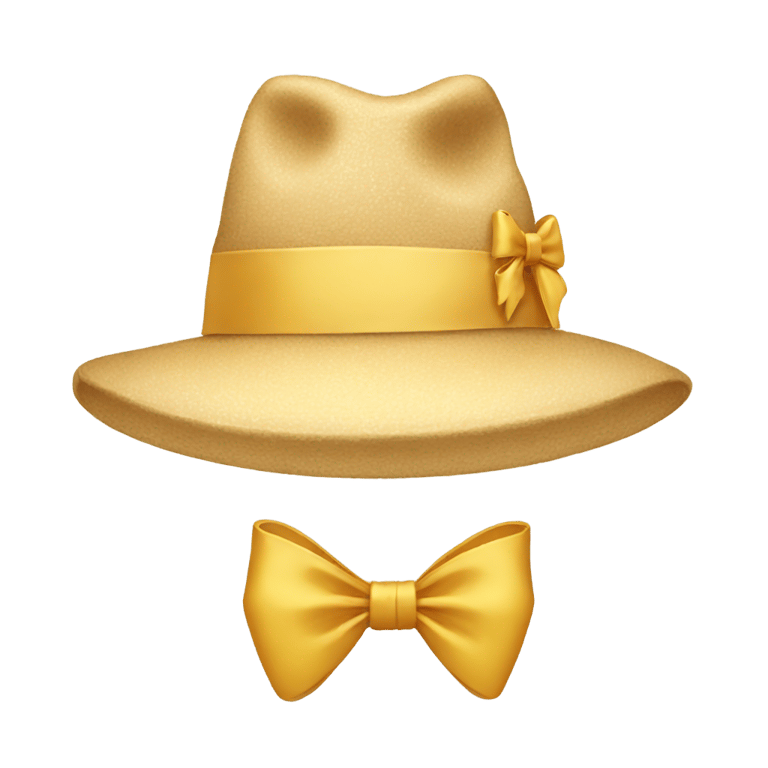 genmoji : Hat with bow