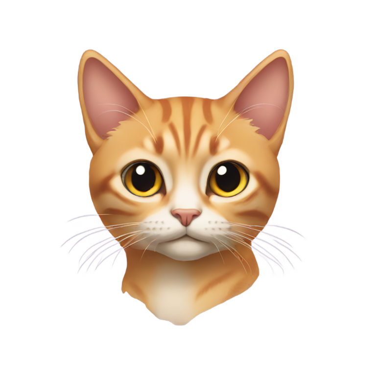 genmoji : Un chat