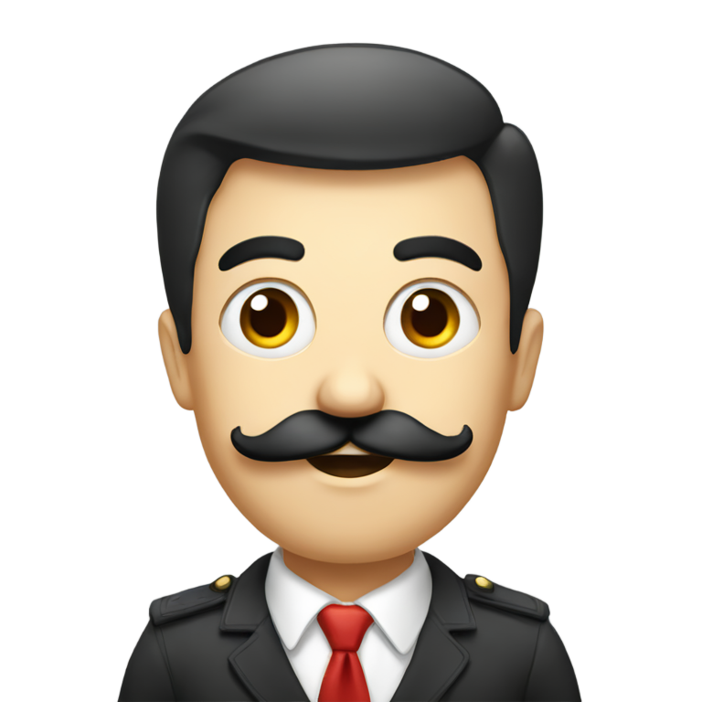 genmoji：带有法式小胡子的炸弹