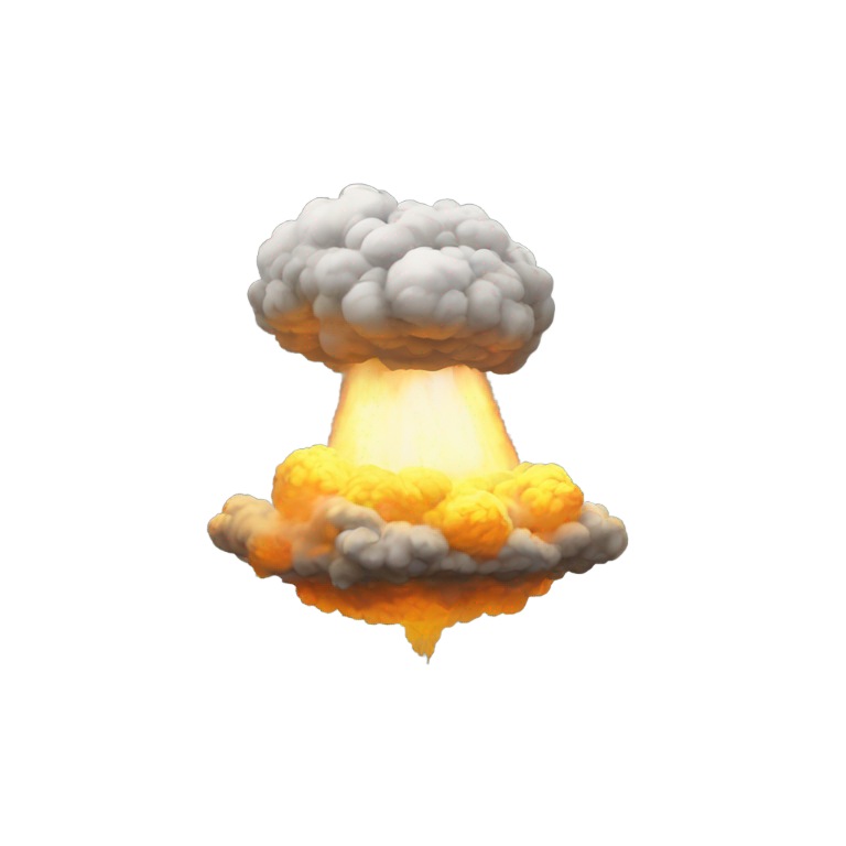 genmoji : Bombe nucléaire