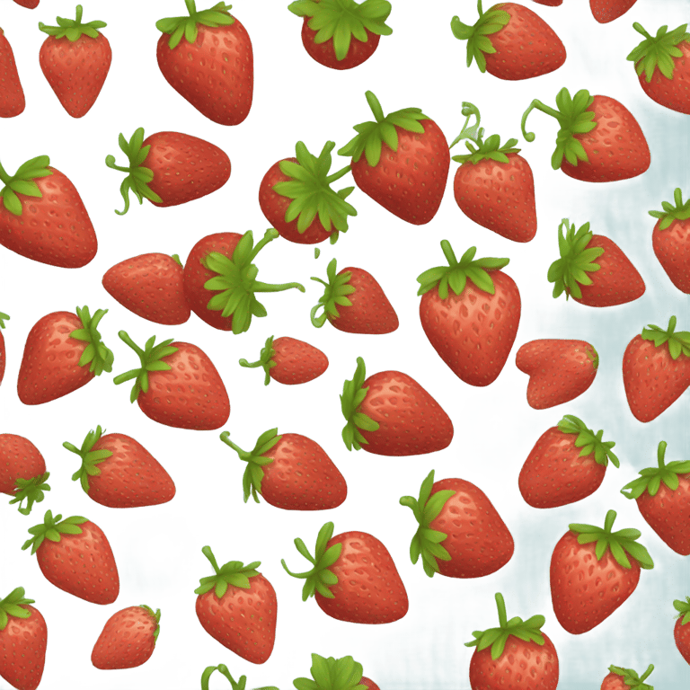 genmoji：草莓大象
