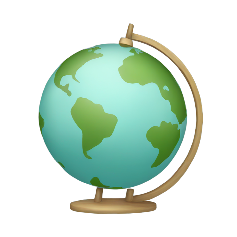 genmoji：地球仪