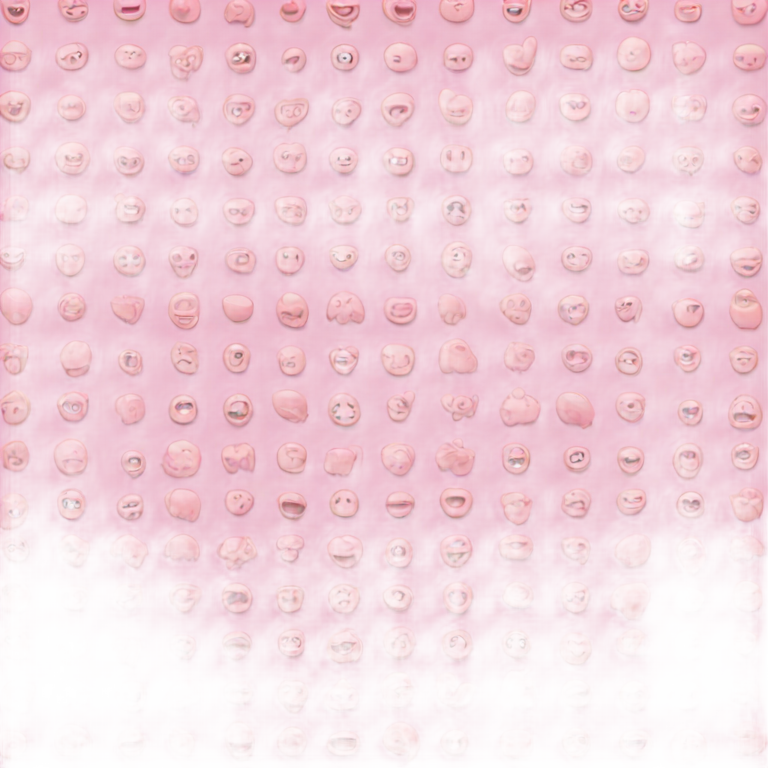 genmoji: pastel pink emojis
