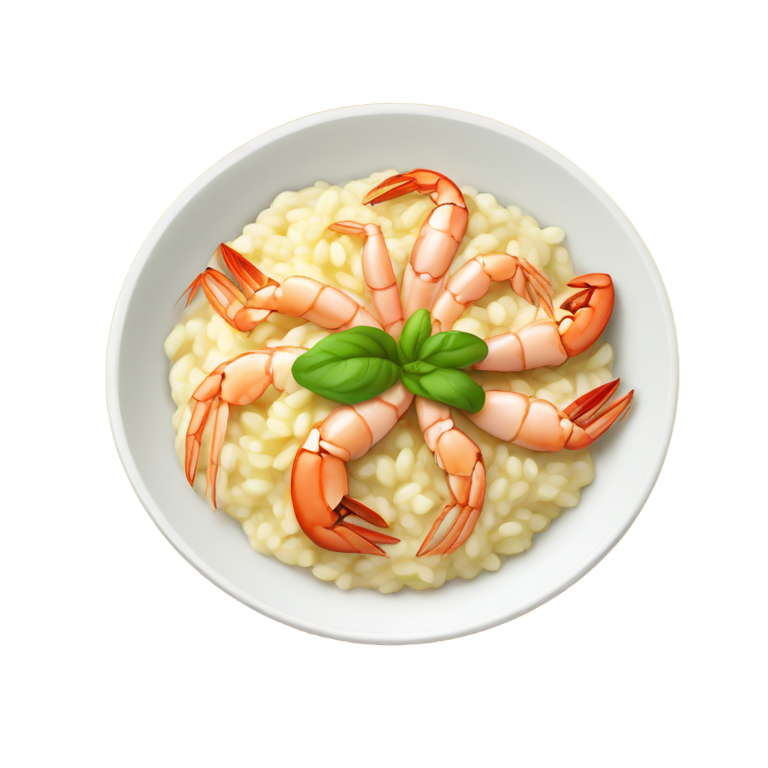 genmoji：韭葱/虾仁烩饭