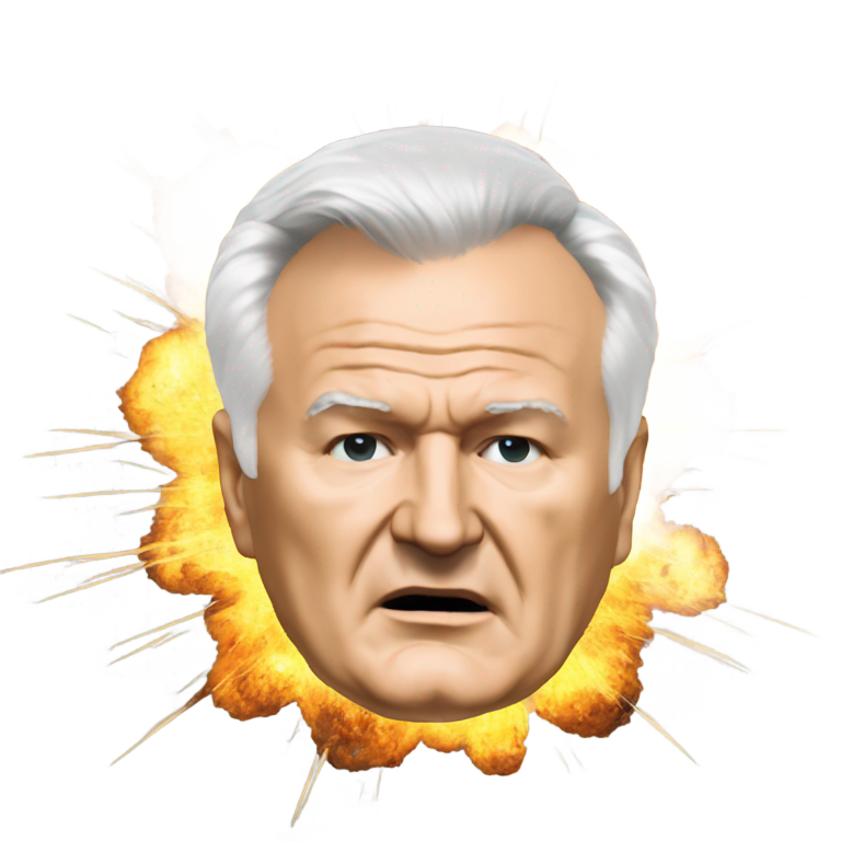 genmoji：拉克托·姆拉迪奇头部爆炸