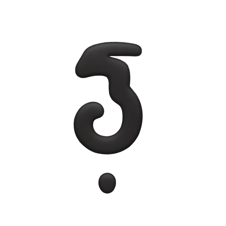 絵文字：UQ is for Upside-down Question Mark