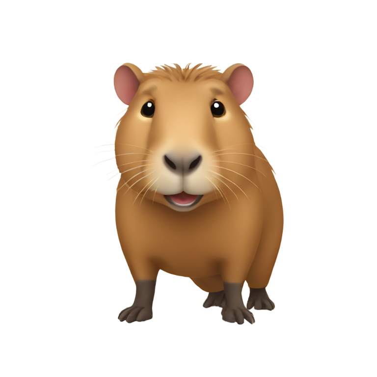 genmoji: Capybara