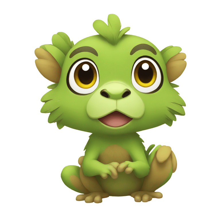 genmoji : Grookey