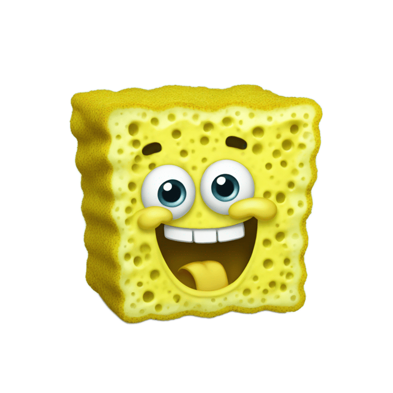 絵文字：sponge bob