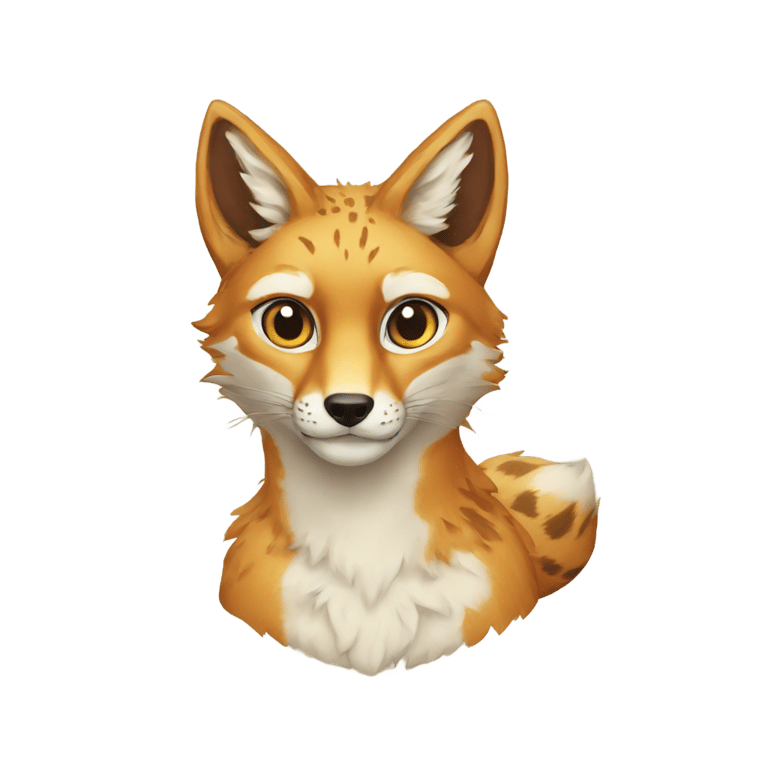 genmoji：狐狸与豹猫杂交