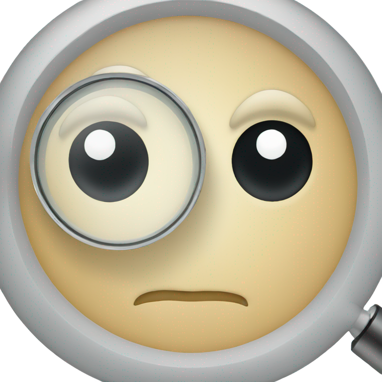 絵文字：magnifier