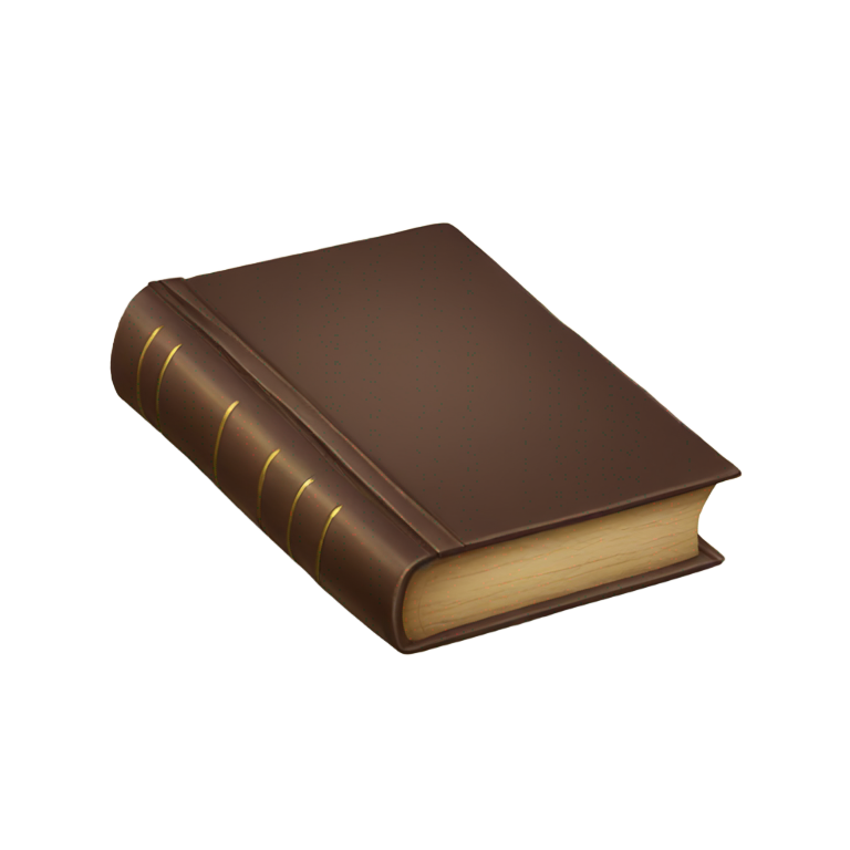 genmoji : livre fermé