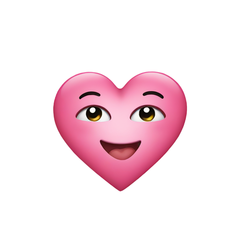 genmoji：眨眼心