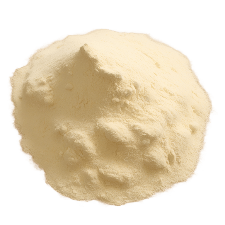 genmoji：Pile of smooth flour from the side