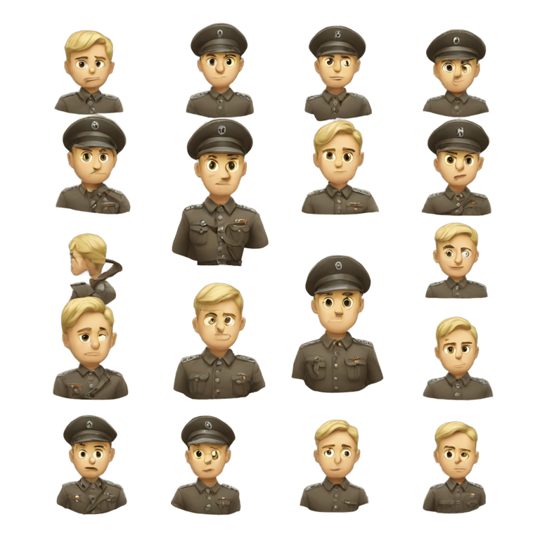 genmoji: Nazi men