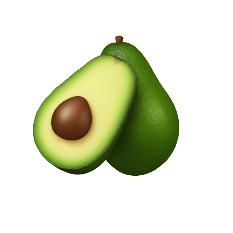 genmoji：尼科卡多牛油果