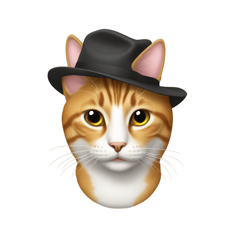 genmoji : Cat hat