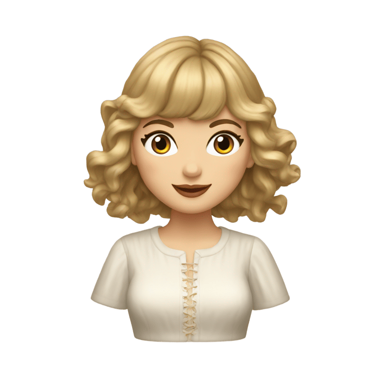 genmoji : Taylor Swift Folklore