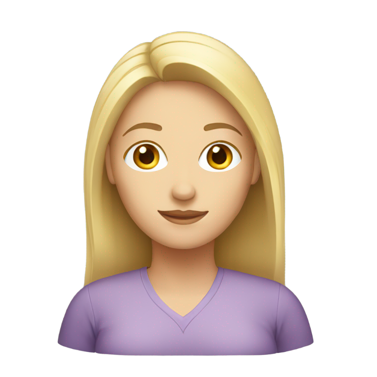 genmoji : Femme caucasienne.