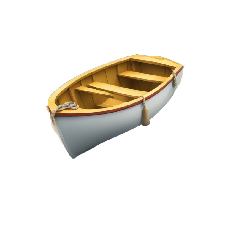 genmoji：系在码头的船只表情符号
