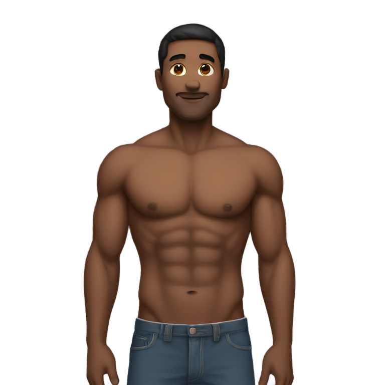 genmoji: Chest and shoulders