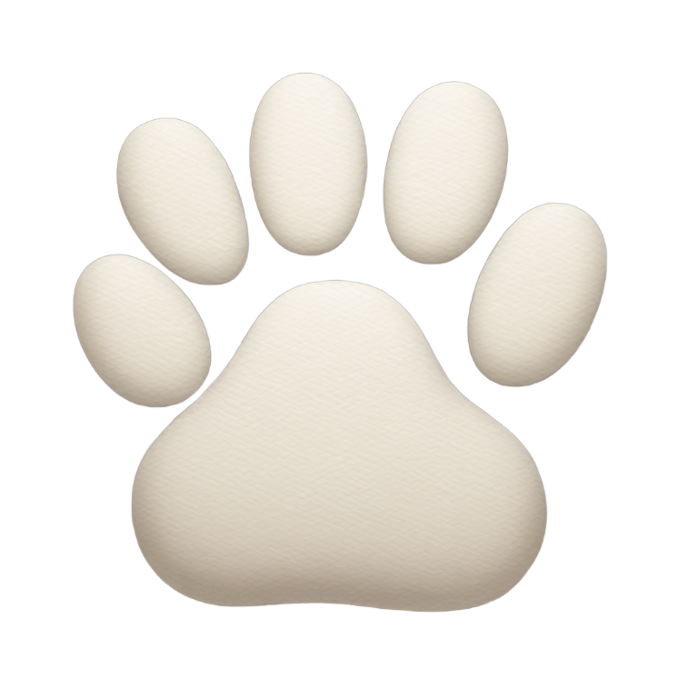 genmoji : bandaged dog paw