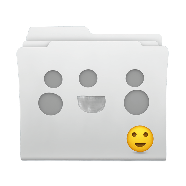 絵文字：連絡先ファイルフォルダ