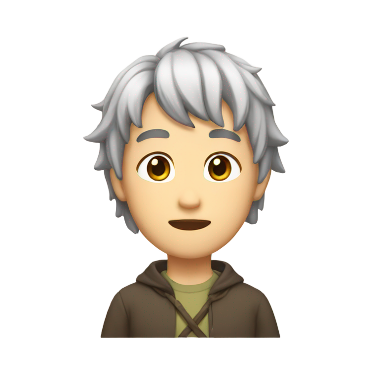 genmoji: 石　顔つき