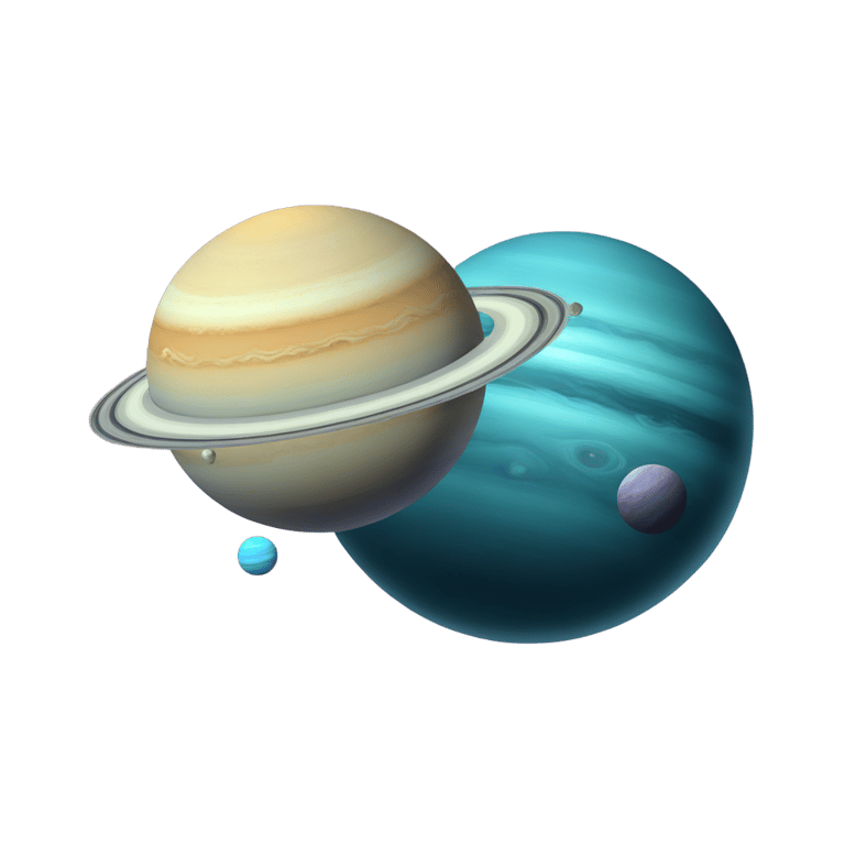 genmoji：土星和天王星