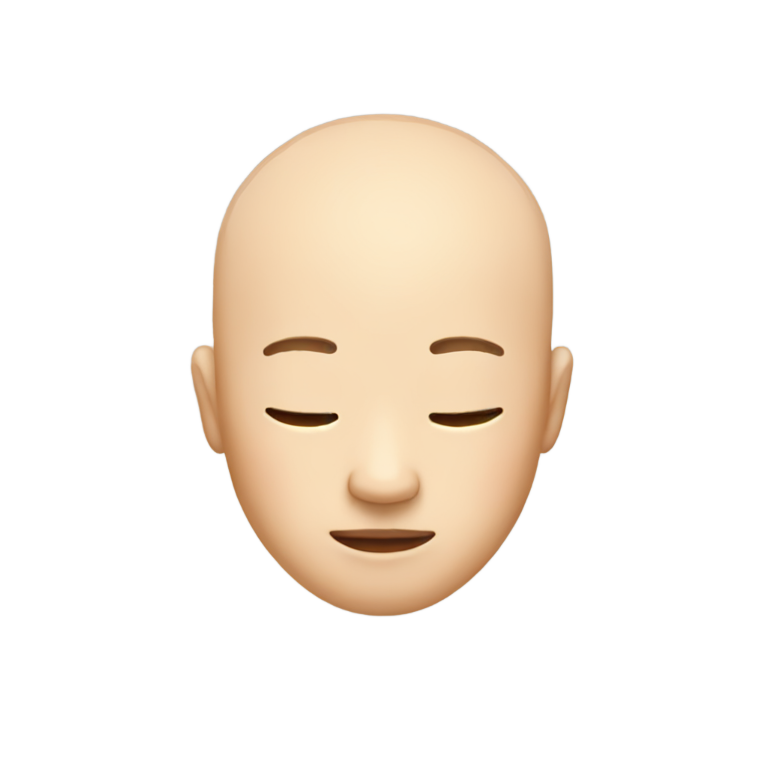 genmoji：身体中间有秃斑的毛发