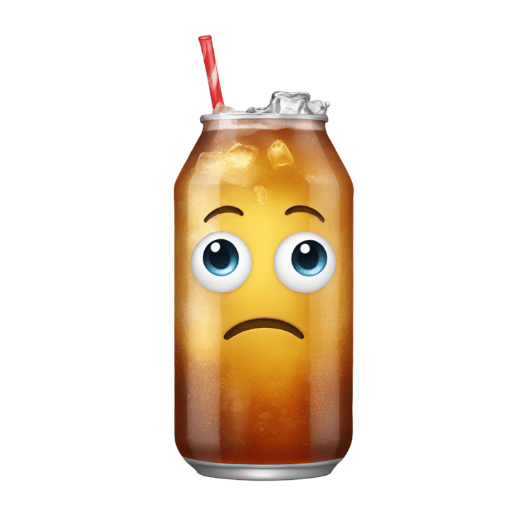 絵文字：ソーダを飲むソーダ