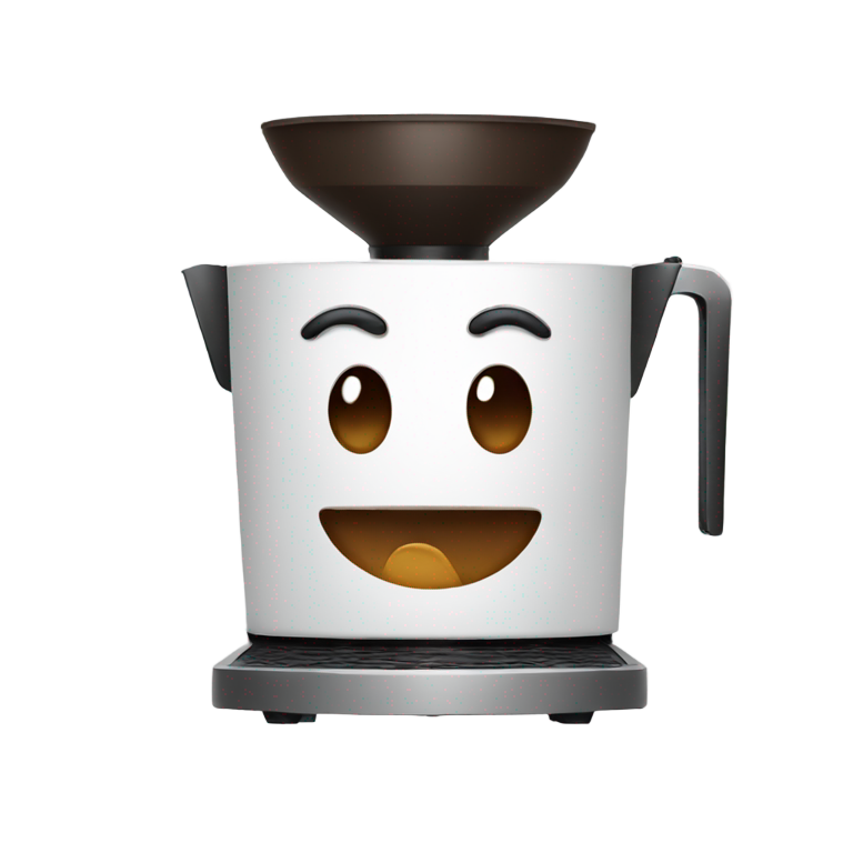 genmoji：咖啡机坏了