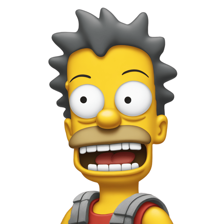 genmoji: bart simpson