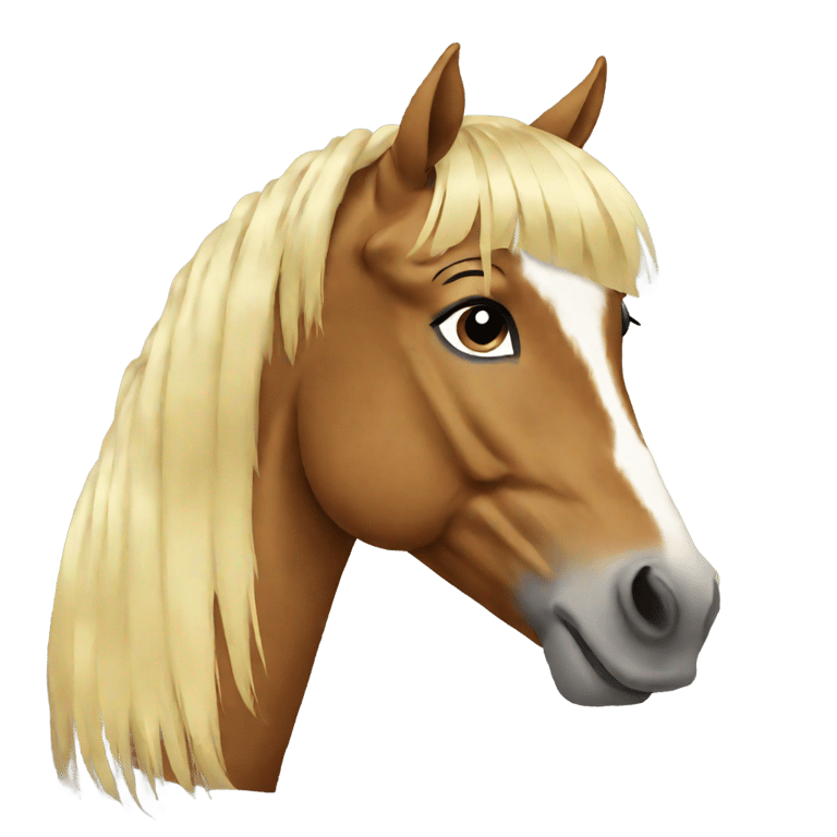 genmoji：马上有金色马尾