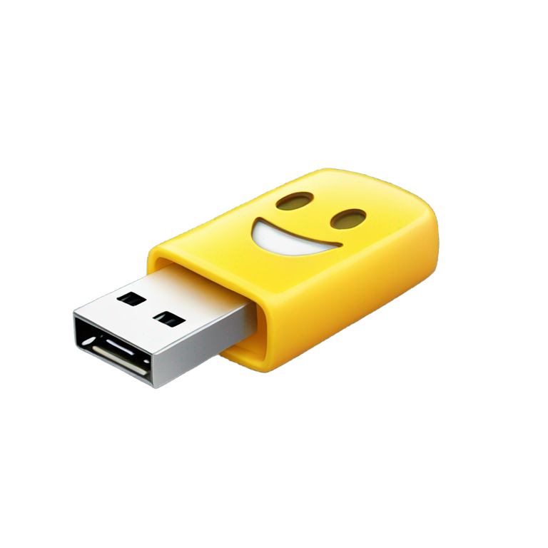 genmoji：带笑脸的USB闪存盘