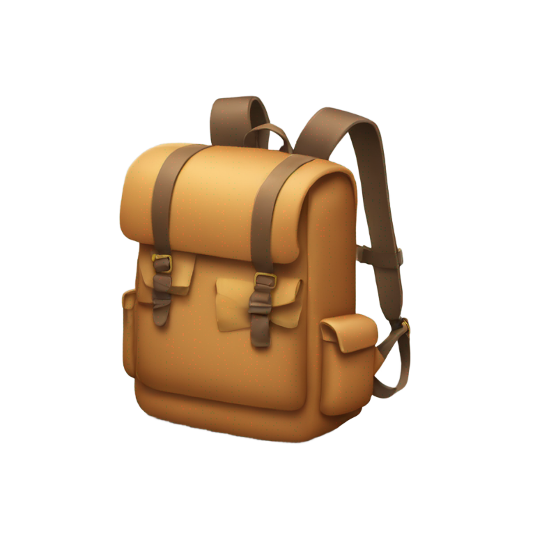genmoji：书包里的书