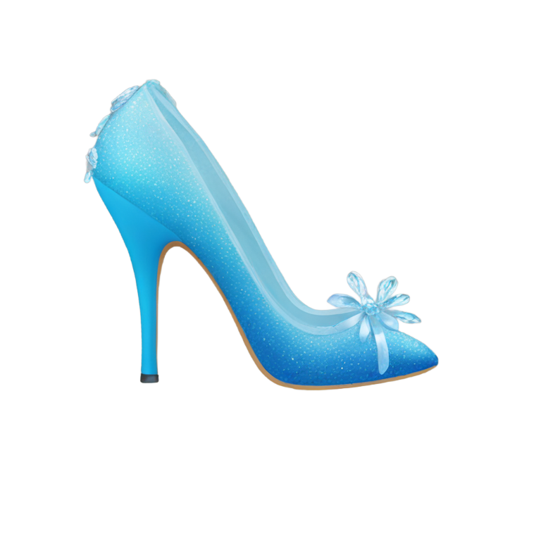 genmoji: Blue Elsa’s heels