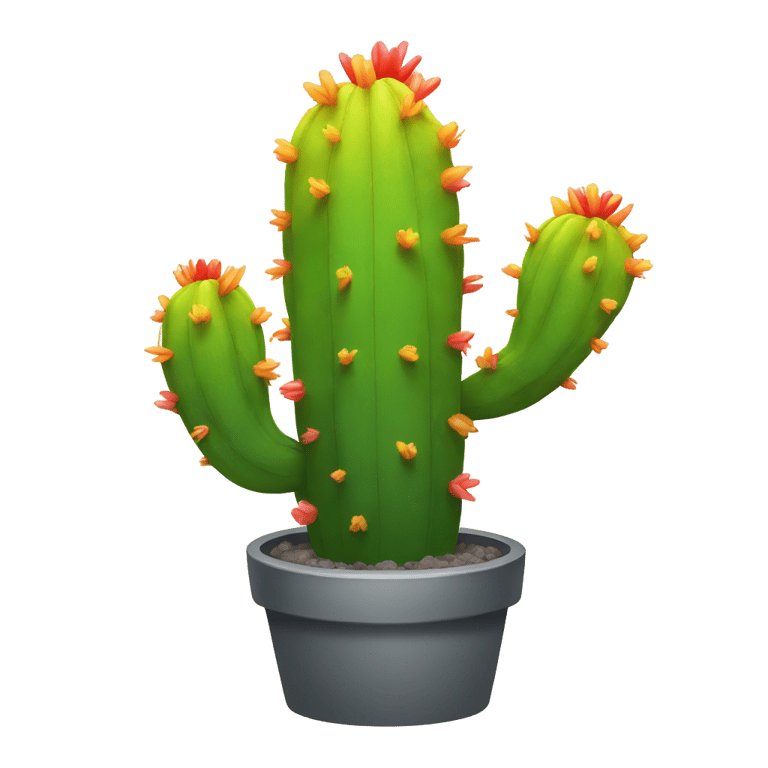 genmoji：彩虹仙人掌