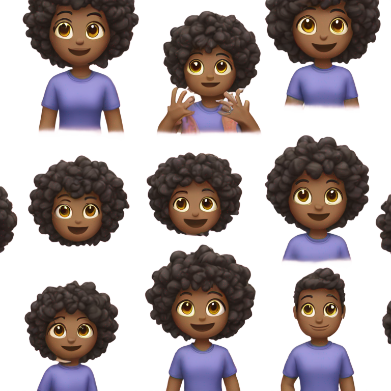 genmoji：我起床、洗澡、去上班、工作一整天、回家、睡觉。