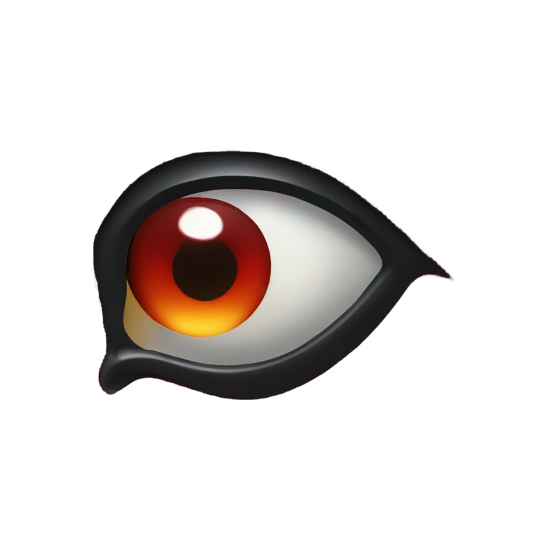 genmoji：红色马眼