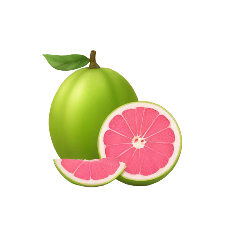 genmoji：粉红柚子